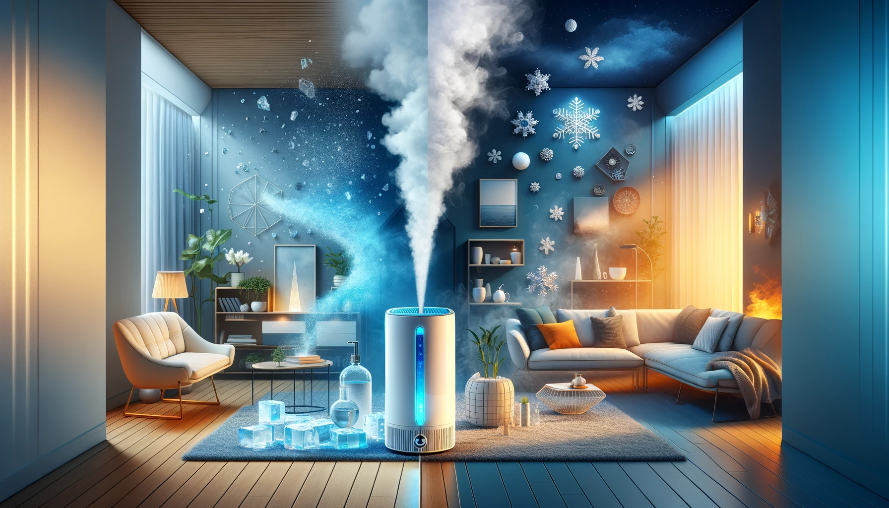 Diferencias entre humidificador de vapor frío y vapor caliente